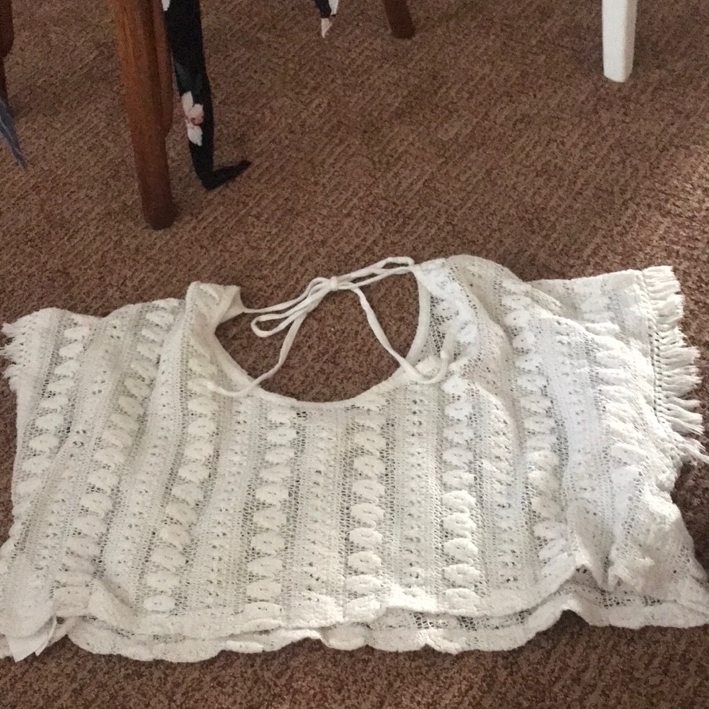 Off the shoulder poncho